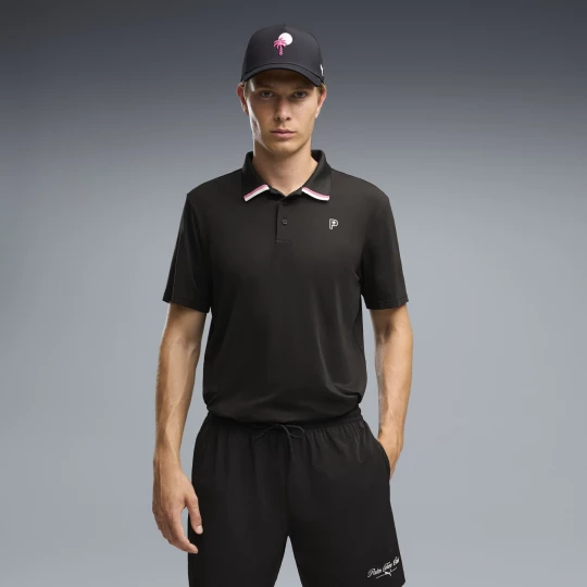 Foto van product PUMA x PALM TREE CREW golfpolo voor Heren, Zwart