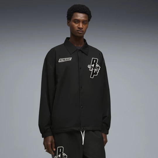 Foto van product PUMA x REPRESENT Coaches jack voor Heren, Zwart