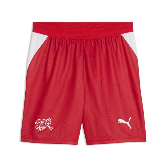 Foto van product PUMA Zwitserland 2026 short voor Heren, Rood / Wit