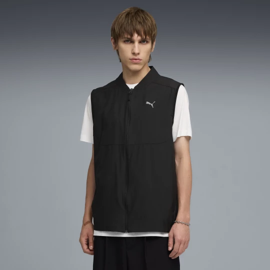 Foto van product PUMATECH geweven bodywarmer voor Heren, Zwart