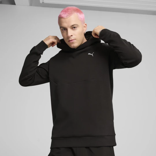 Foto van product PUMATECH hoodie voor Heren, Zwart