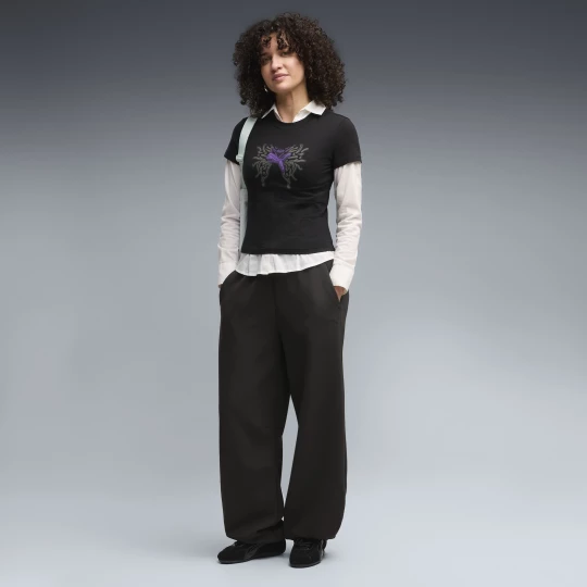 Foto van product PUMATECH SENSE Barrel Sweatpants voor Dames, Zwart