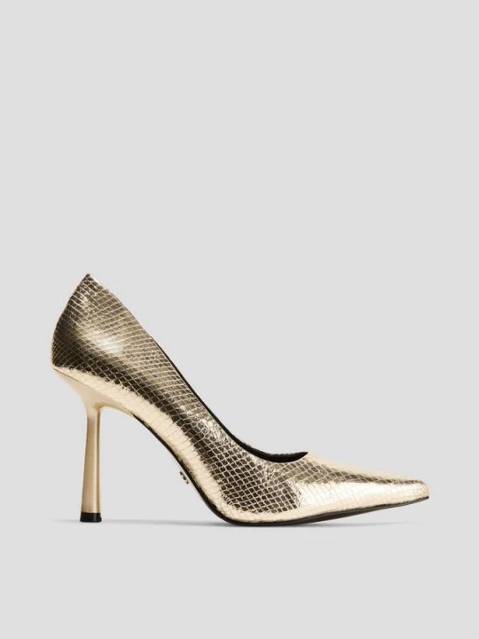 Foto van product Pumps met glanzende look s.Oliver goud