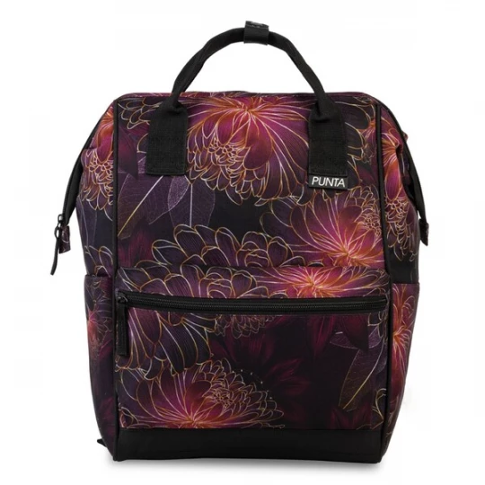 Foto van product Punta Rugzak 'City Style' mauve / rosa / rood / zwart / wit