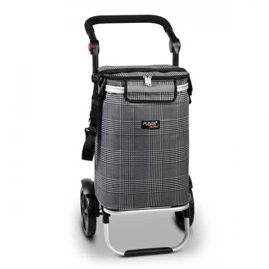 Foto van product Punta Trolley 'Talent' zwart / wit