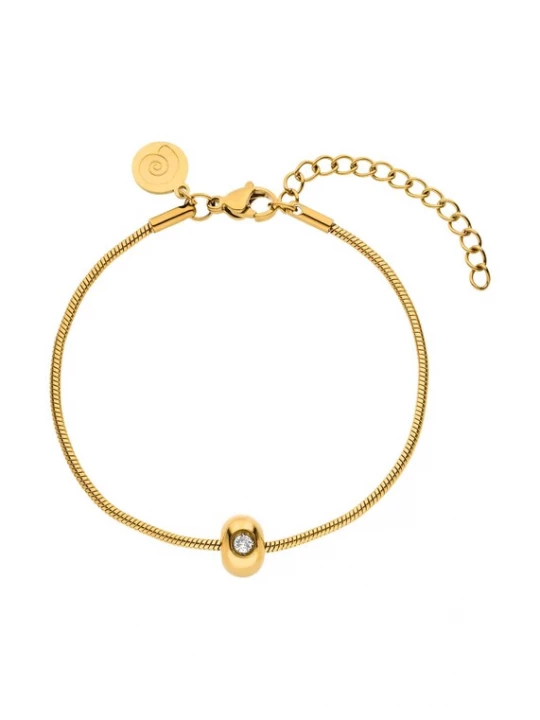 Foto van product PURELEI Armband 'Embrace Beauty' goud / transparant
