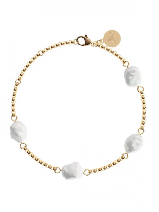 Foto van product PURELEI Armband 'Malahi' goud / parelwit