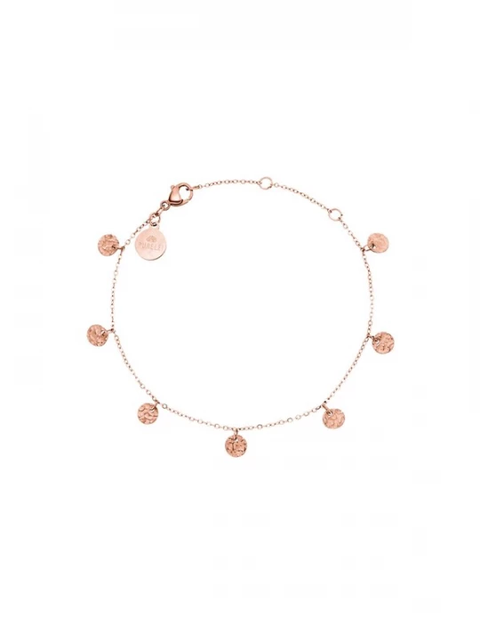 Foto van product PURELEI Armband 'Malihini Coin' rose-goud