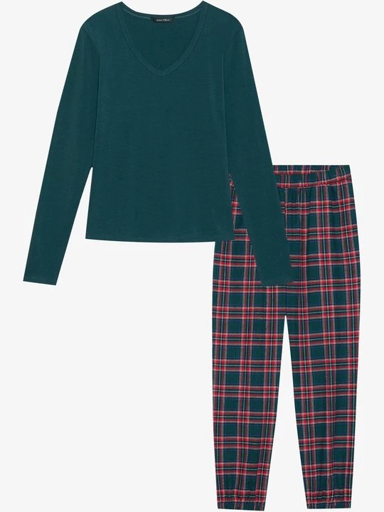 Foto van product Pyjama Anna Field By Zalando donkergroen