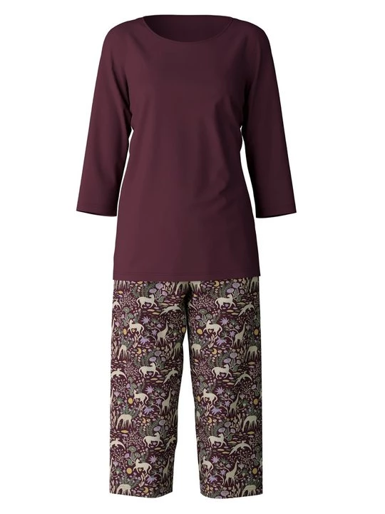 Foto van product Pyjama CALIDA bordeauxrood