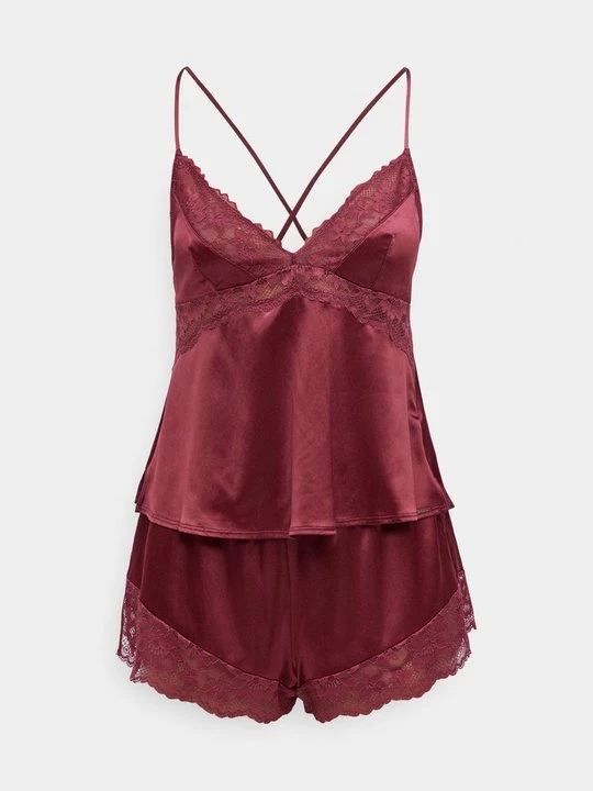 Foto van product Pyjama Dorina donkerrood