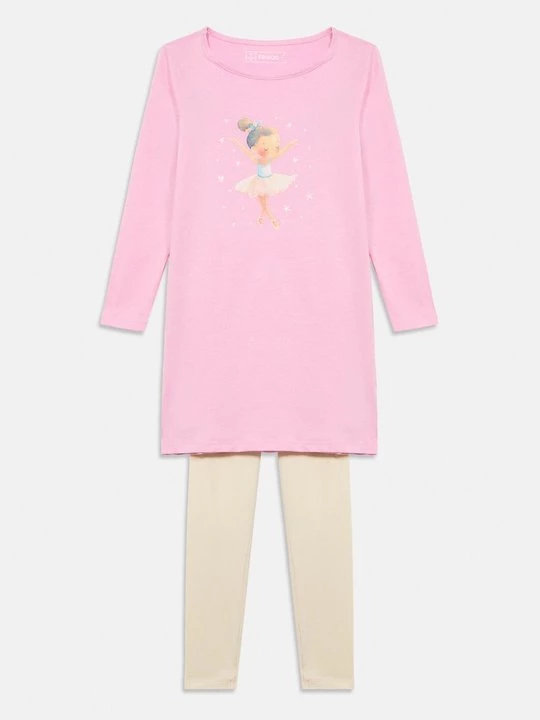 Foto van product Pyjama Friboo By Zalando donkerroze