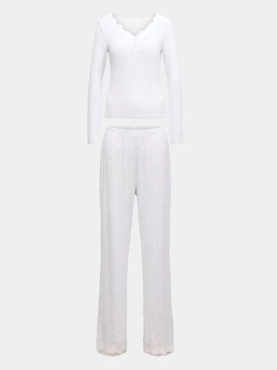 Foto van product Pyjama Hunkemöller grijs gemêleerd