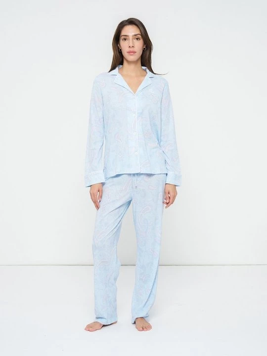 Foto van product Pyjama Lauren Ralph Lauren blauw