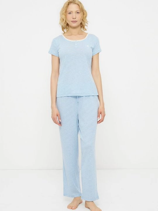 Foto van product Pyjama Lauren Ralph Lauren blauw