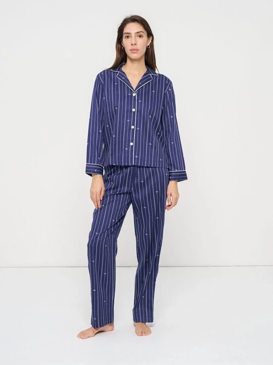 Foto van product Pyjama Lauren Ralph Lauren donkerblauw