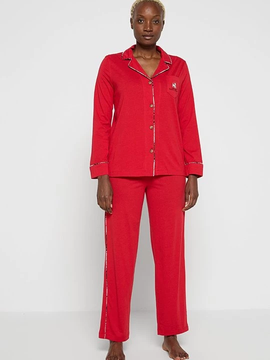 Foto van product Pyjama Lauren Ralph Lauren donkerrood