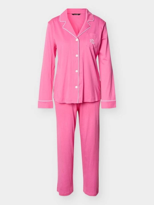 Foto van product Pyjama Lauren Ralph Lauren donkerroze