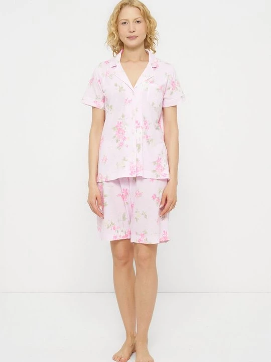 Foto van product Pyjama Lauren Ralph Lauren donkerroze