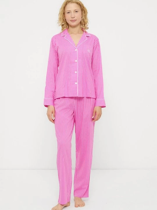 Foto van product Pyjama Lauren Ralph Lauren donkerroze