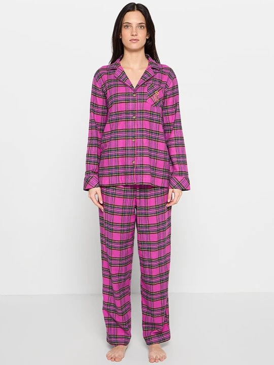 Foto van product Pyjama Lauren Ralph Lauren donkerroze