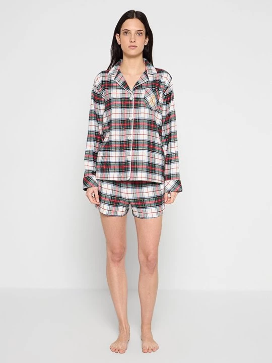 Foto van product Pyjama Lauren Ralph Lauren geel gemêleerd