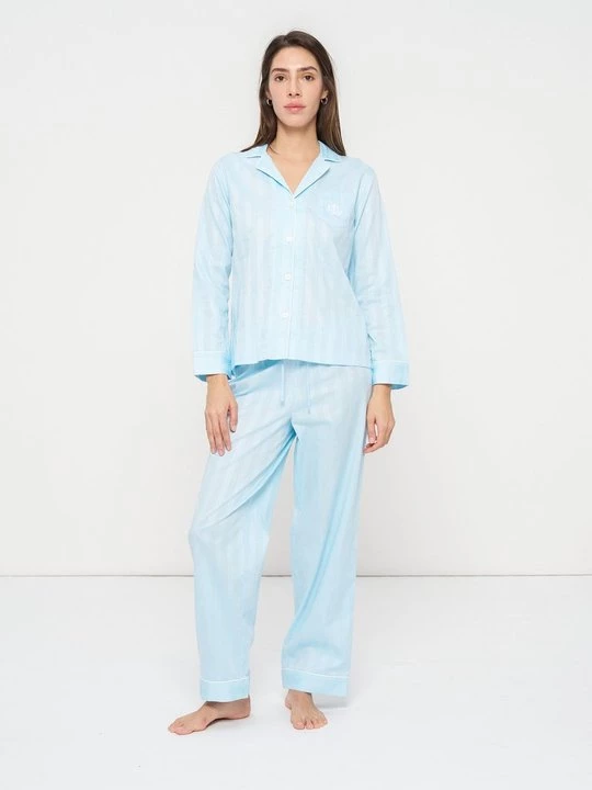 Foto van product Pyjama Lauren Ralph Lauren lichtblauw