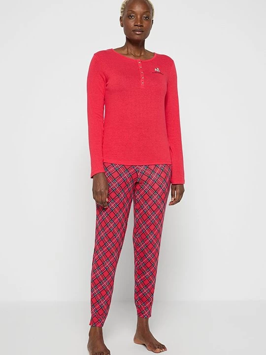 Foto van product Pyjama Lauren Ralph Lauren rood