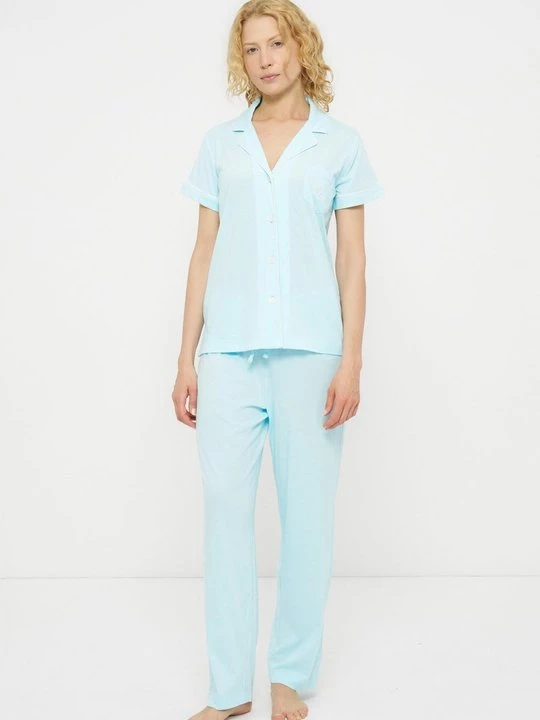 Foto van product Pyjama Lauren Ralph Lauren turquoise
