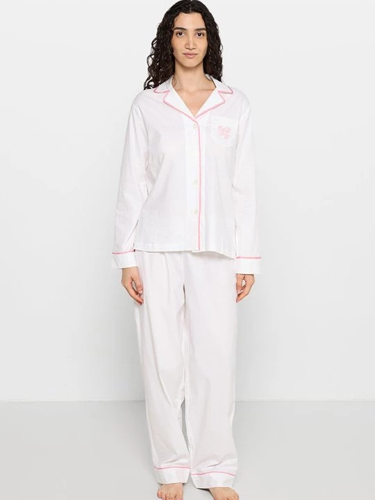 Foto van product Pyjama Lauren Ralph Lauren wit