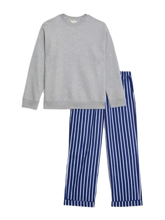 Foto van product Pyjama Marks & Spencer grijs gemêleerd