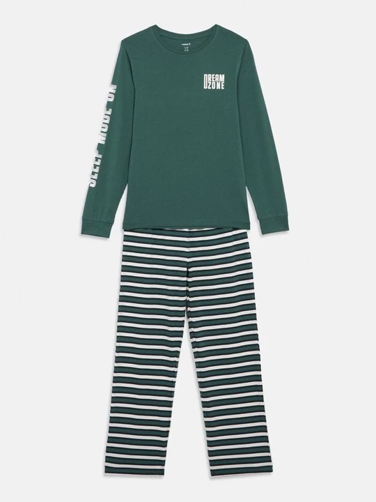 Foto van product Pyjama NAME IT donkergroen