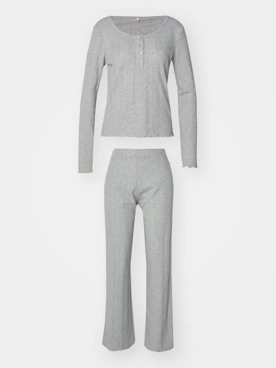 Foto van product Pyjama Only lichtgrijs gemêleerd