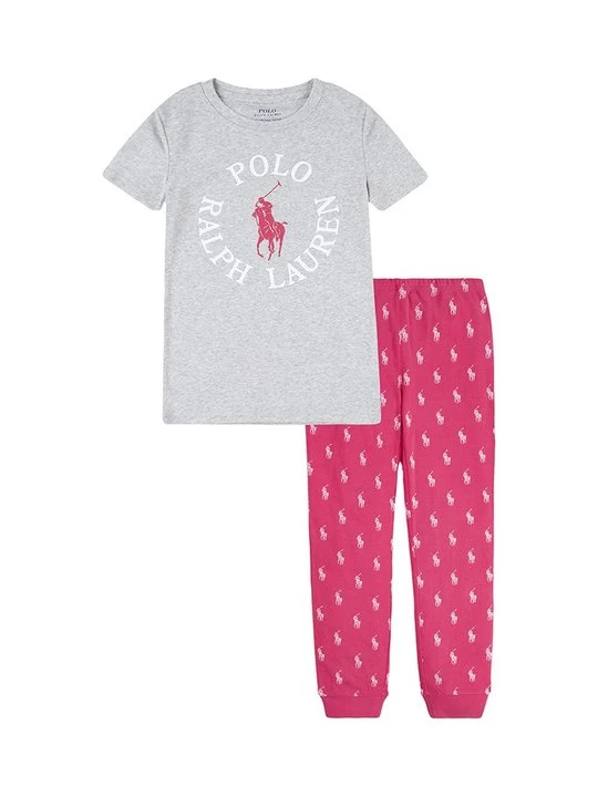 Foto van product Pyjama Polo Ralph Lauren donkerroze
