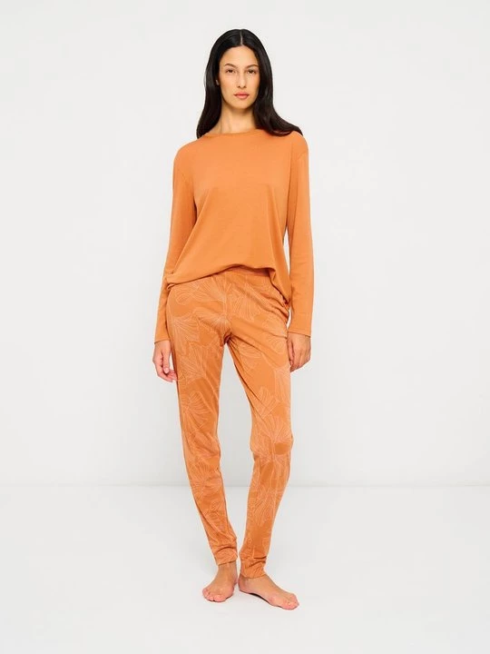 Foto van product Pyjama Schiesser bruin