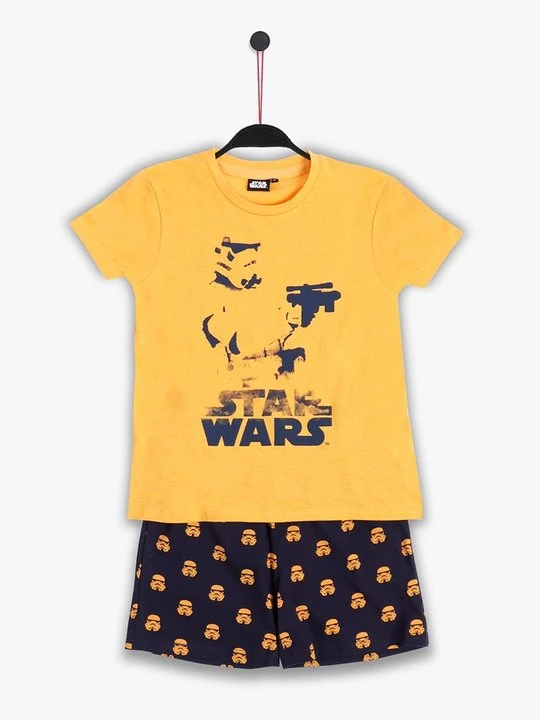 Foto van product Pyjama Star Wars mosterdgeel