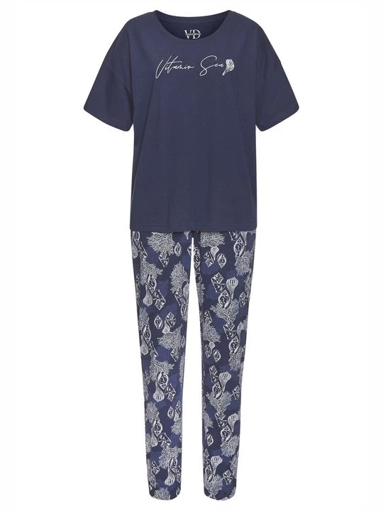Foto van product Pyjama Vivance donkerblauw