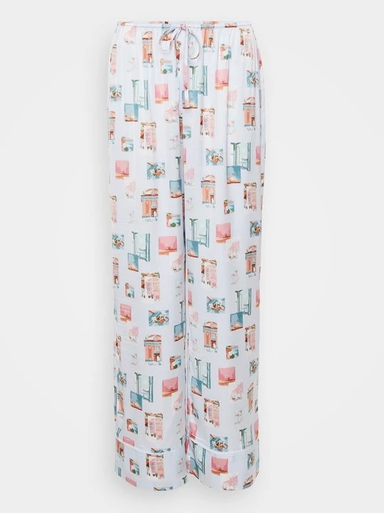 Foto van product Pyjamabroek Abercrombie & Fitch donkerblauw