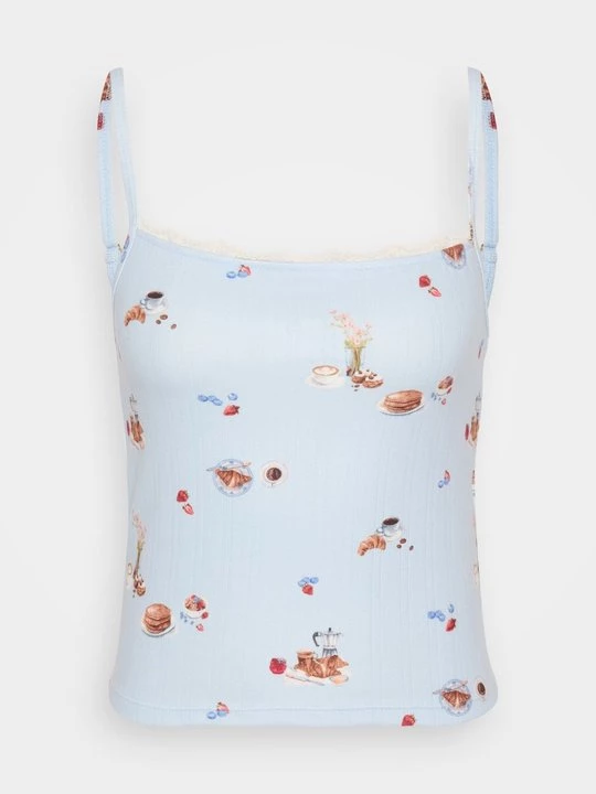 Foto van product Pyjamashirt Abercrombie & Fitch blauw