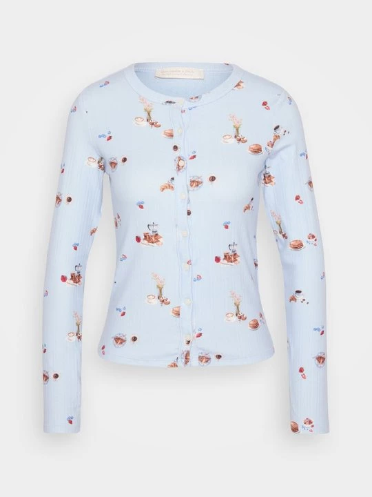 Foto van product Pyjamashirt Abercrombie & Fitch blauw
