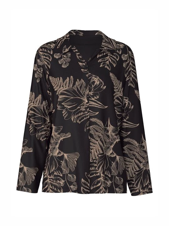 Foto van product Pyjamashirt CALIDA zwart