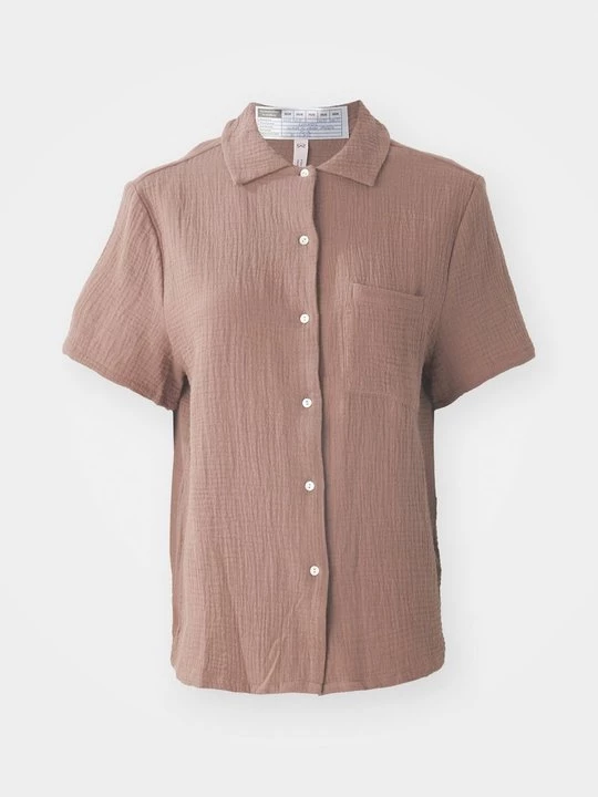 Foto van product Pyjamashirt Hunkemöller bruin