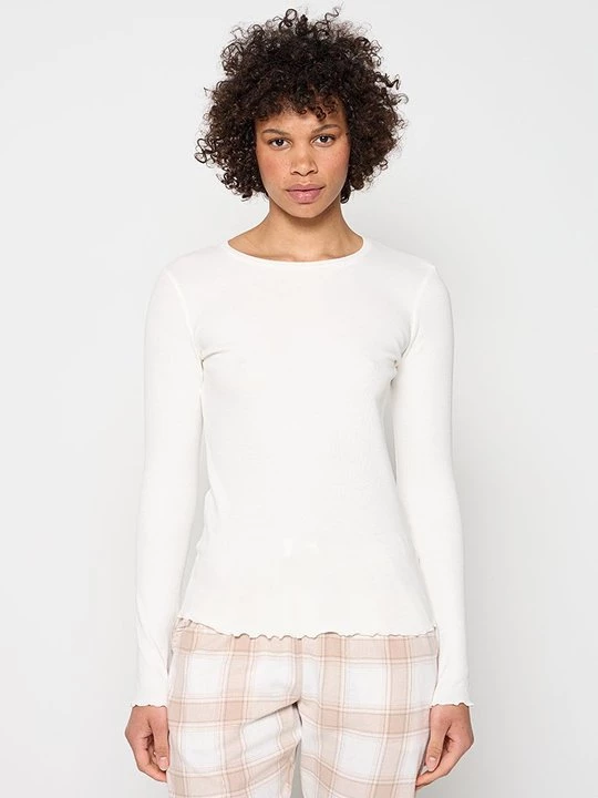 Foto van product Pyjamashirt Hunkemöller crème
