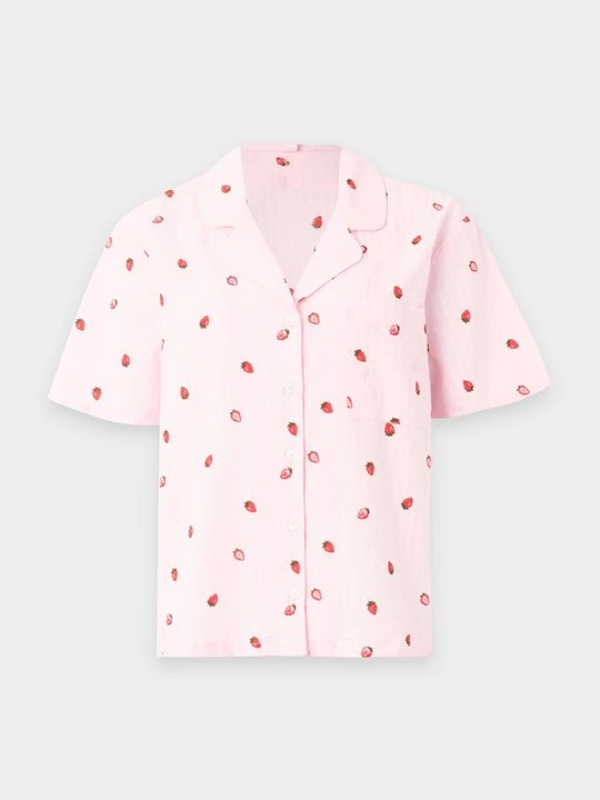 Foto van product Pyjamashirt Hunkemöller donkerroze