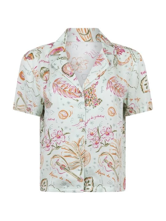 Foto van product Pyjamashirt Hunkemöller groen