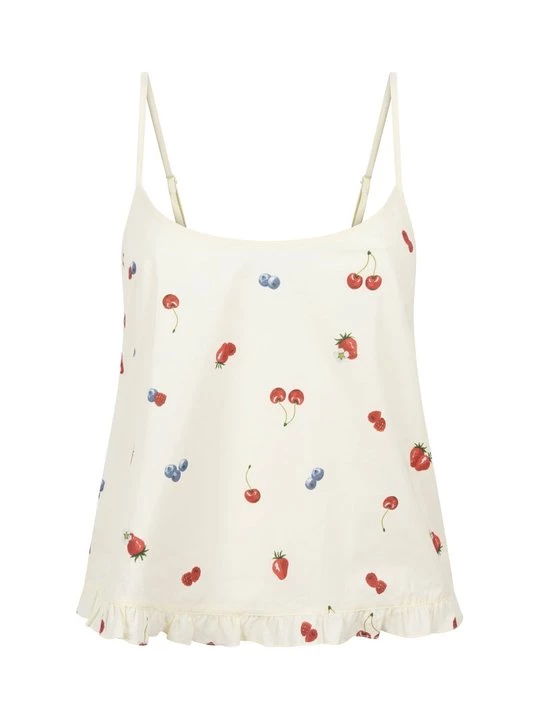 Foto van product Pyjamashirt Hunkemöller lichtgeel