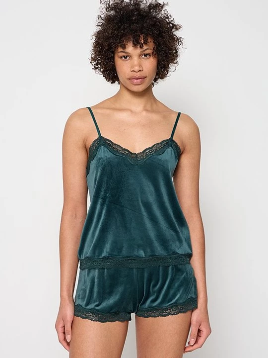 Foto van product Pyjamashirt Hunkemöller petrol