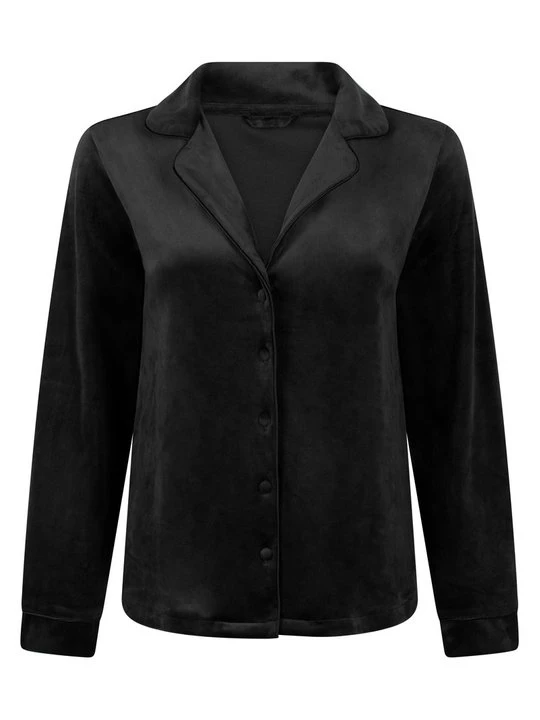 Foto van product Pyjamashirt Hunkemöller zwart