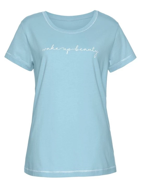 Foto van product Pyjamashirt Lascana blauw