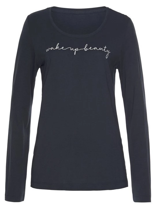 Foto van product Pyjamashirt Lascana donkerblauw